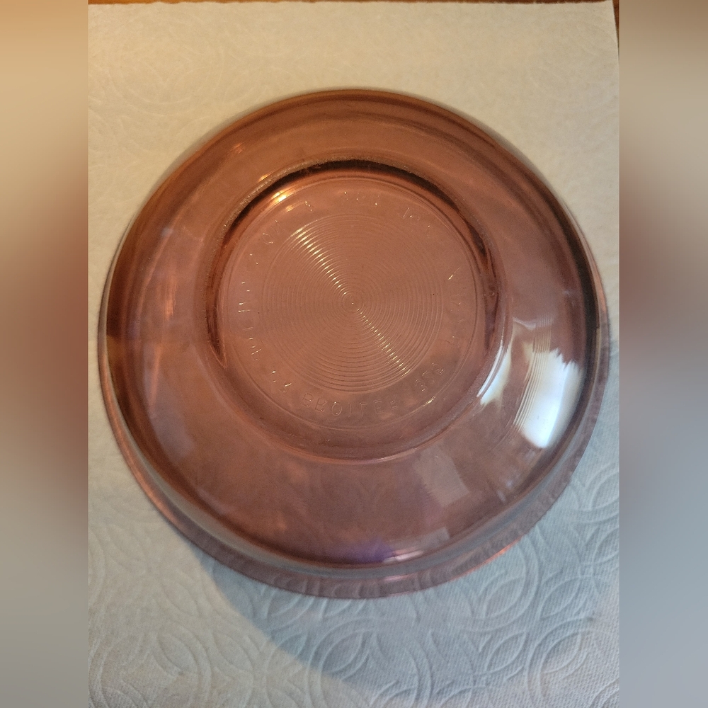 Pyrex‎ Vintage Cranberry Glass Bowl 325 2.5L